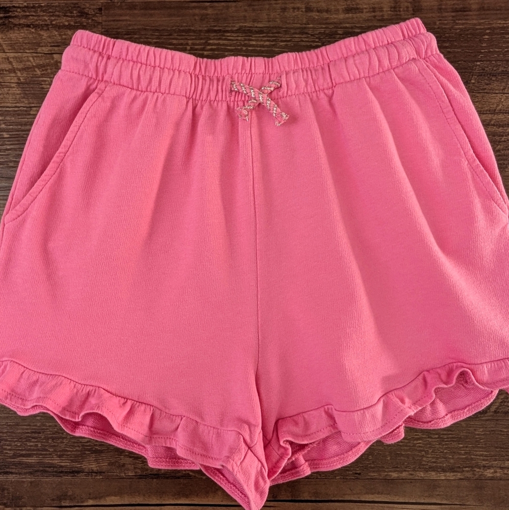 H&M Pink Ruffle Shorts - Picture 2 of 7